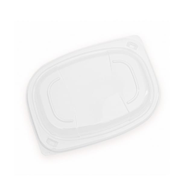 Tapa Transparente Envase 400/600ml 190x140x20mm (480 Uds) Tapa Transparente Envase 400/600ml 190x140x20mm (480 Uds)