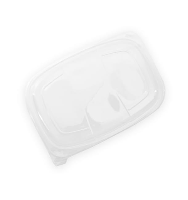 Tapa Translúcida Envase 1050/1250ml 255x189x20mm (20 Uds) Tapa Translúcida Envase 1050/1250ml 255x189x20mm (20 Uds)