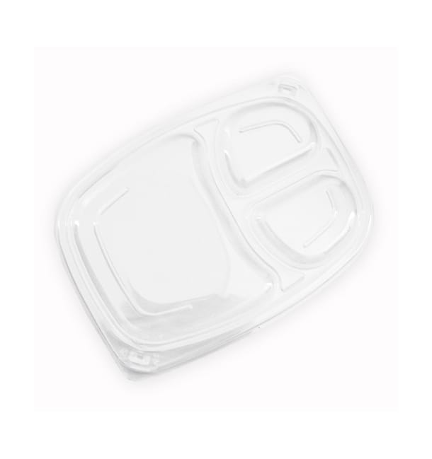 Tapa Transparente Envase 3C 1050/1250ml 255x189x20mm (320 Uds) Tapa Transparente Envase 3C 1050/1250ml 255x189x20mm (320 Uds)