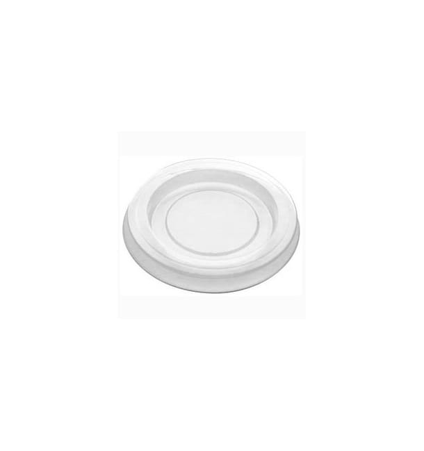 Tapa Tarrina para Salsas PLA Transparente 30ml (100 Uds) Tapa Tarrina para Salsas PLA Transparente 30ml (100 Uds)