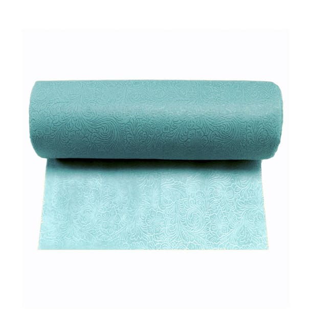 Mantel Rollo TNT Plus Turquesa 1,2x45m 60g P40cm (6 Uds) Mantel Rollo TNT Plus Turquesa 1,2x45m 60g P40cm (6 Uds)