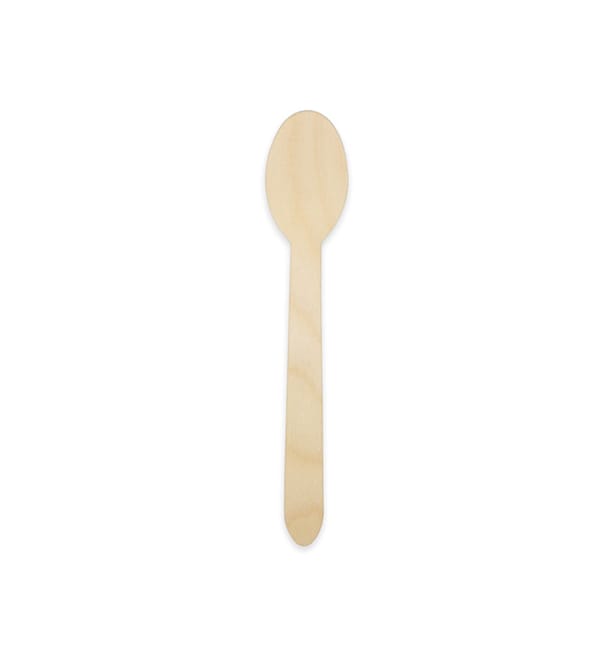 Cuchara de Madera BIO 16cm (2000 Uds) Cuchara de Madera BIO 16cm (2000 Uds)