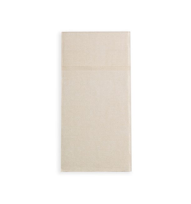 Servilleta Portacubiertos de Papel Vaquero Crema 40x40cm (960 Uds) Servilleta Portacubiertos de Papel Vaquero Crema 40x40cm (960 Uds)