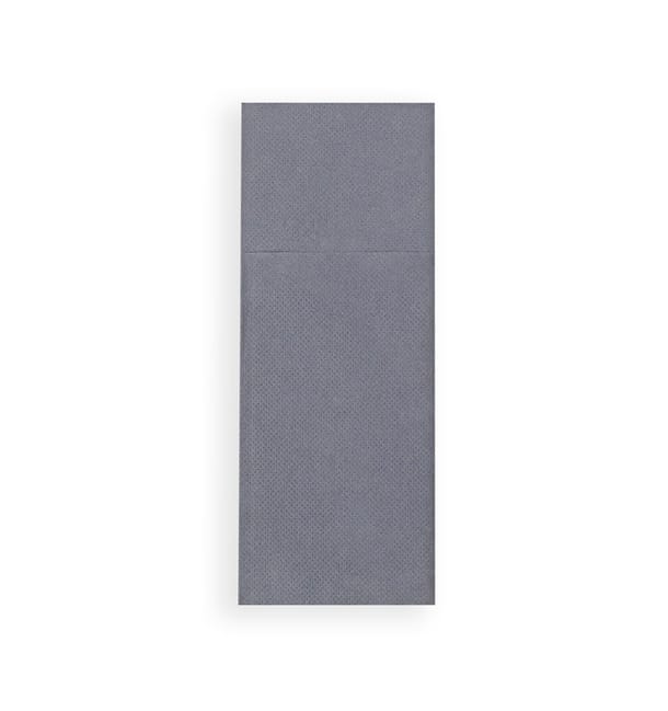 Servilleta Portacubiertos de Papel Gris 30x40cm (1200 Uds) Servilleta Portacubiertos de Papel Gris 30x40cm (1200 Uds)