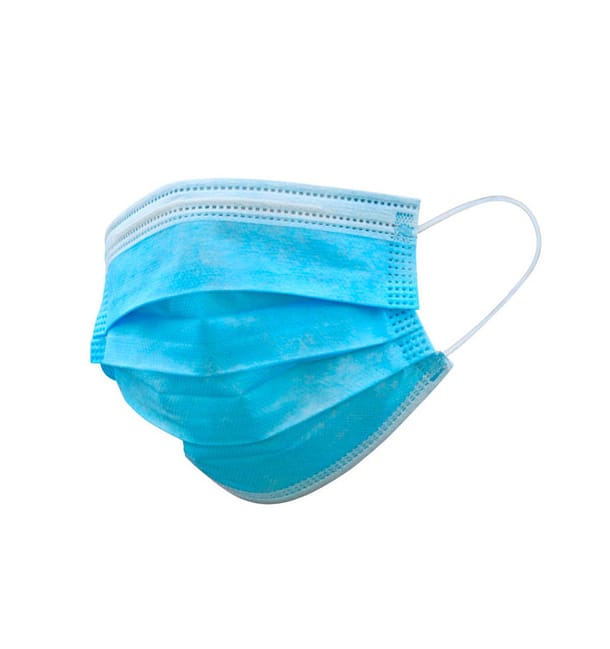 Mascarilla Triple Capa con Gomas Tipo IIR Azul (2000 Uds) Mascarilla Triple Capa con Gomas Tipo IIR Azul (2000 Uds)