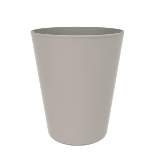 Vaso Reutilizable Durable PP Mineral Gris 330ml (6 Uds) Vaso Reutilizable Durable PP Mineral Gris 330ml (6 Uds)