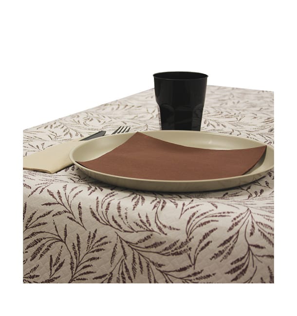 Mantel de Papel Cortado 1x1m "Silvestre" 40g/m² (400 Uds) Mantel de Papel Cortado 1x1m "Silvestre" 40g/m² (400 Uds)