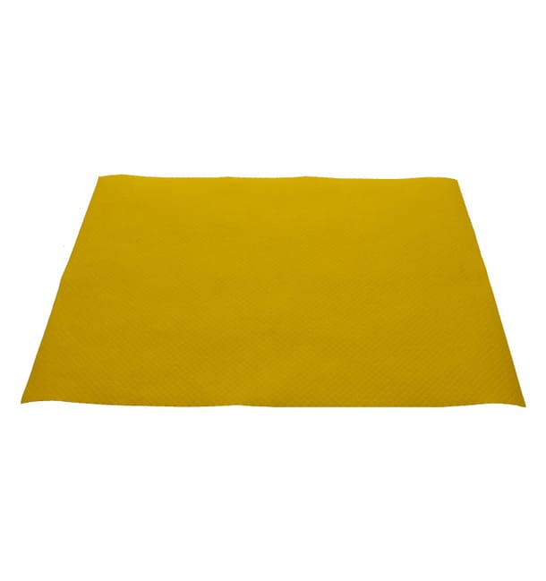 Mantel Individual de Papel Amarillo 30x40cm 40g/m² (1.000 Uds) Mantel Individual de Papel Amarillo 30x40cm 40g/m² (1.000 Uds)