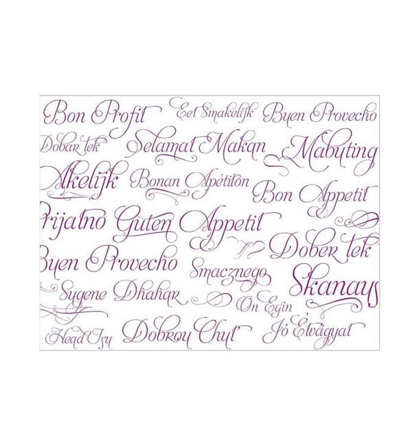 Mantel Individual de Papel Fucsia "Buen Provecho" 30x40cm 40g/m² (1.000 Uds) Mantel Individual de Papel Fucsia "Buen Provecho" 30x40cm 40g/m² (1.000 Uds)