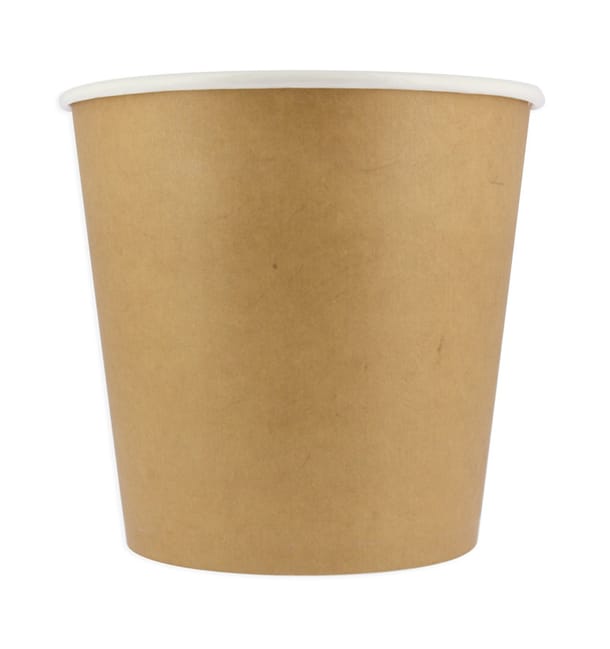 Cubo de Cartón para Pollo con Tapa 2550ml (300 Uds) Cubo de Cartón para Pollo con Tapa 2550ml (300 Uds)