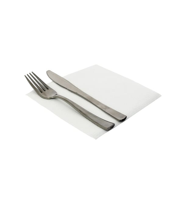 Servilleta de Papel Blanca 33x33 1 Capa (100 Uds) Servilleta de Papel Blanca 33x33 1 Capa (100 Uds)