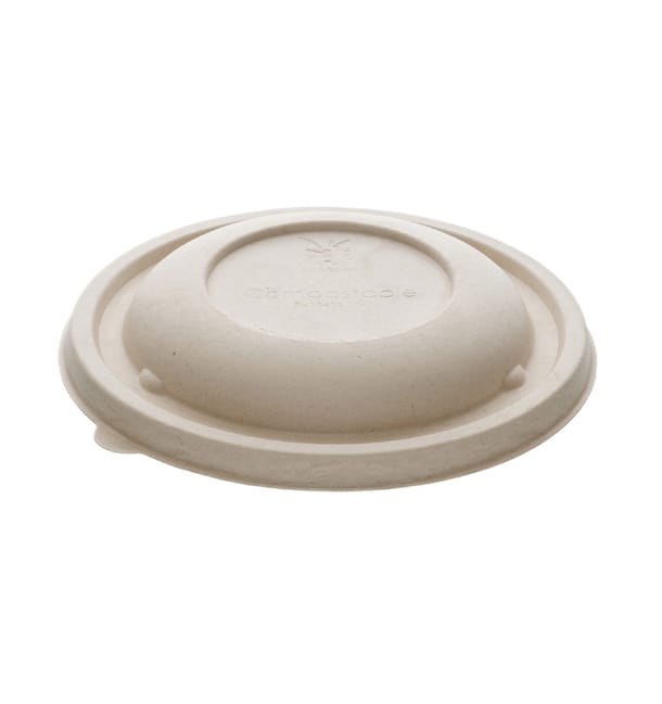Tapa de Caña de Azúcar para Bol Ø14x3cm (75 Uds) Tapa de Caña de Azúcar para Bol Ø14x3cm (75 Uds)