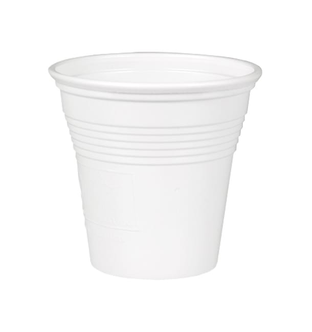 Vaso de Plastico PS Blanco 80 ml (4800 Uds) Vaso de Plastico PS Blanco 80 ml (4800 Uds)
