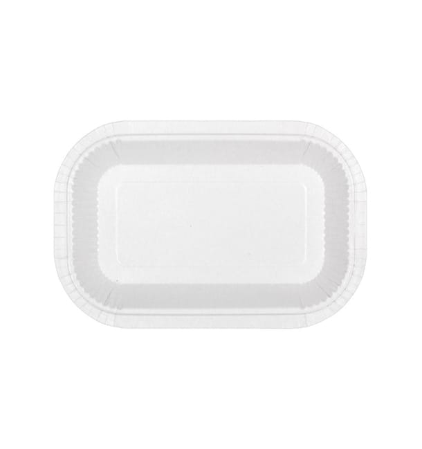 Bandeja de Cartón Antigrasa Blanco 15x23cm 250g/m² (50 Uds) Bandeja de Cartón Antigrasa Blanco 15x23cm 250g/m² (50 Uds)
