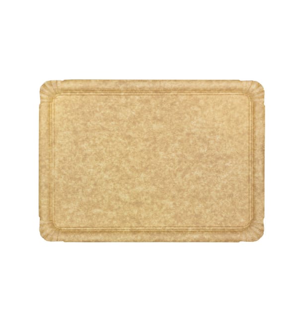 Bandeja de Cartón Kraft "Flower" 25x34cm 390g/m² (50 Uds) Bandeja de Cartón Kraft "Flower" 25x34cm 390g/m² (50 Uds)