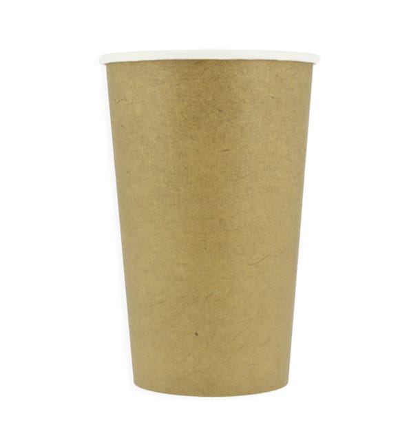Vaso Cartón ECO 16 Oz/480ml Kraft Ø9cm (50 Uds) Vaso Cartón ECO 16 Oz/480ml Kraft Ø9cm (50 Uds)