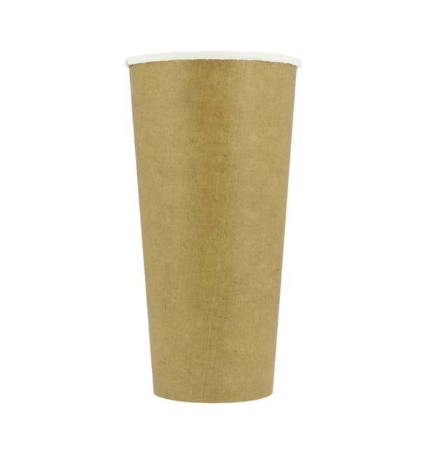Vaso Cartón ECO 22 Oz/660ml Kraft Ø9cm (50 Uds) Vaso Cartón ECO 22 Oz/660ml Kraft Ø9cm (50 Uds)