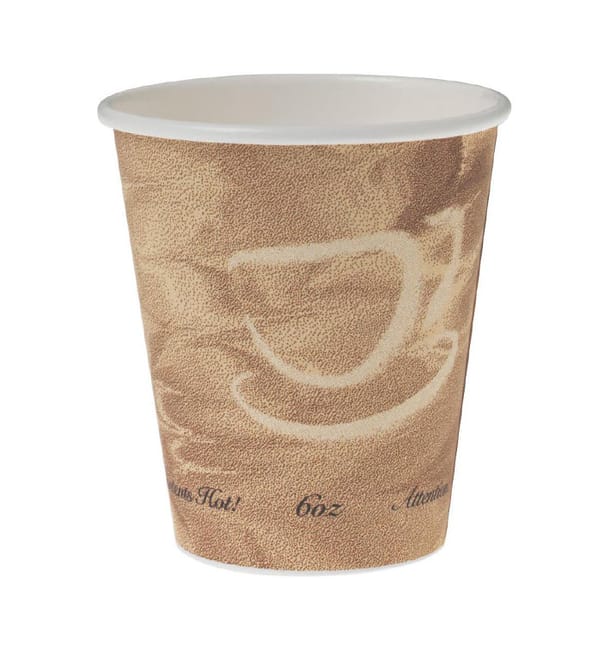 Vaso Cartón 6Oz/180ml "Mistique" Ø7,4cm (1000 Uds) Vaso Cartón 6Oz/180ml "Mistique" Ø7,4cm (1000 Uds)