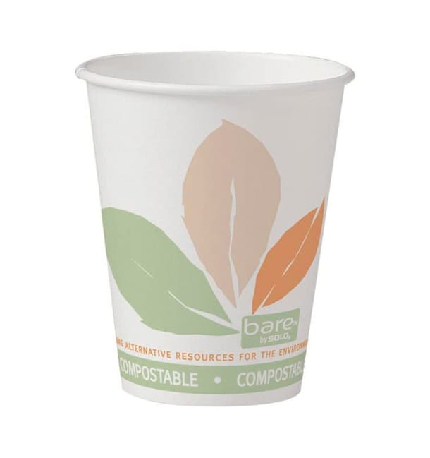 Vaso Cartón PLA Bare 12 Oz/360ml Ø8,9cm (50 Uds) Vaso Cartón PLA Bare 12 Oz/360ml Ø8,9cm (50 Uds)