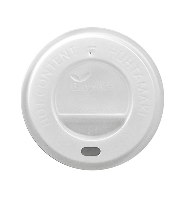 Tapa Travel CPLA para Vaso Cartón Ø8,0cm (100 Uds) Tapa Travel CPLA para Vaso Cartón Ø8,0cm (100 Uds)