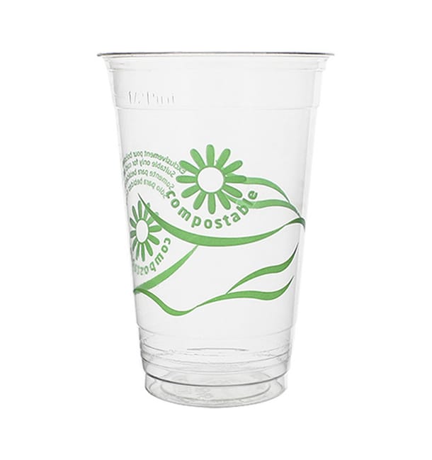 Vaso PLA "Green Spirit" Transparente 330ml (1250 Uds) Vaso PLA "Green Spirit" Transparente 330ml (1250 Uds)