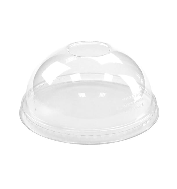Tapa Cúpula Cerrada PLA Vaso 265,355,590ml (100 Uds) Tapa Cúpula Cerrada PLA Vaso 265,355,590ml (100 Uds)