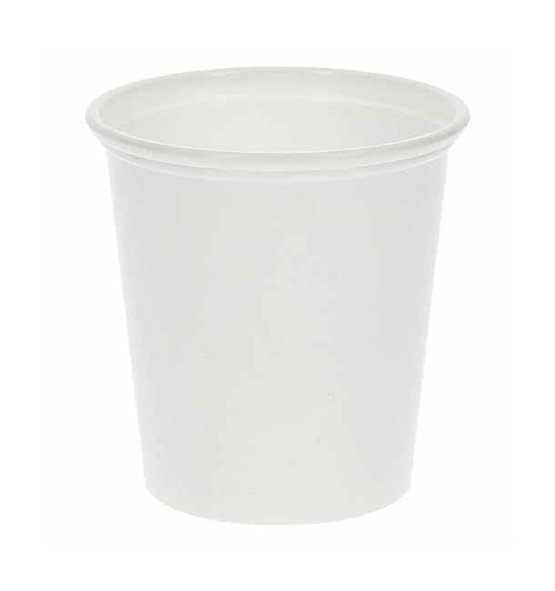 Vaso de Plastico PS Blanco 100 ml (50 Unidades) Vaso de Plastico PS Blanco 100 ml (50 Unidades)