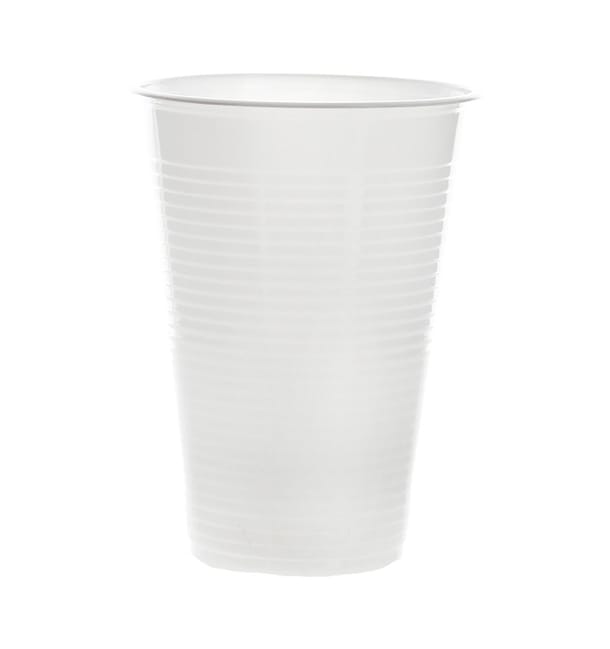 Vaso de Plastico PP Blanco 220 ml (100 Unidades)