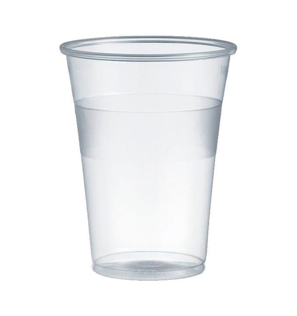 Vaso de Plastico PP Transparente 350ml Ø8,3cm (50 Uds) Vaso de Plastico PP Transparente 350ml Ø8,3cm (50 Uds)