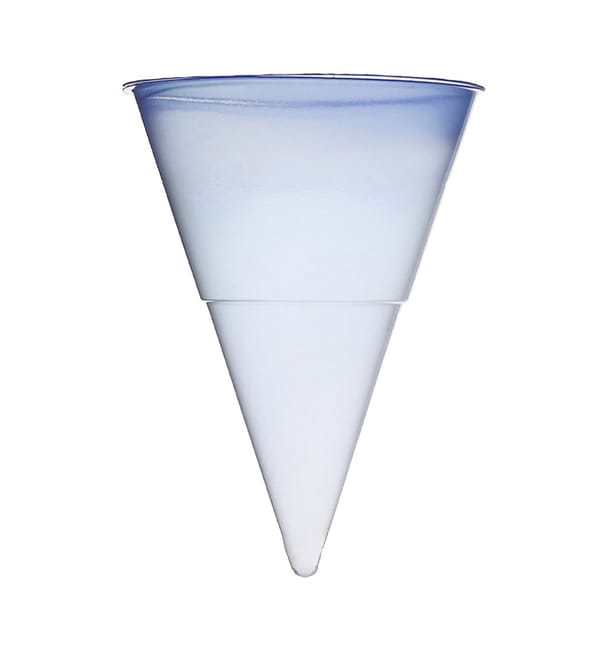 Cono de Plastico PP Azul 115 ml para Agua (1.000 Unidades) Cono de Plastico PP Azul 115 ml para Agua (1.000 Unidades)