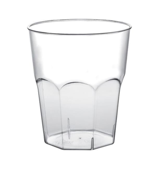 Vaso Plastico para Cocktail Transp. PP Ø84mm 270ml (20 Uds)