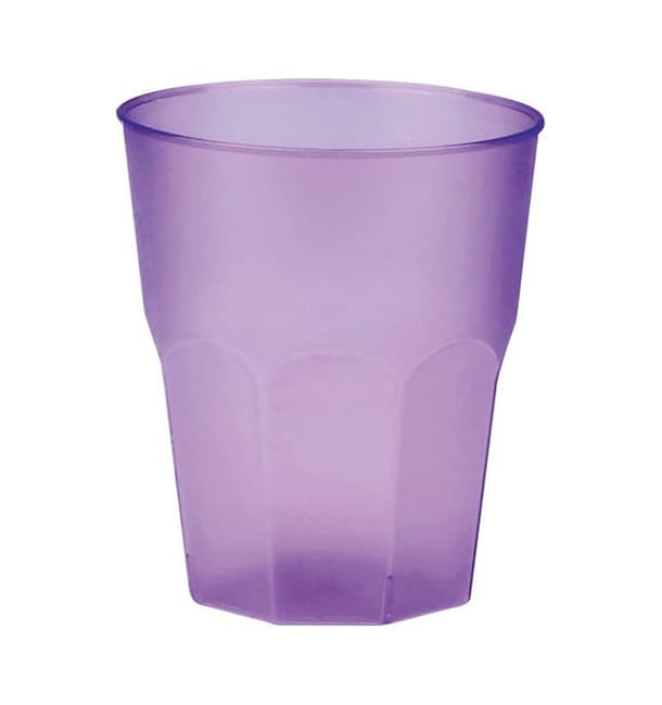 Vaso de Plastico "Frost" Lila PP 270ml (20 Uds) Vaso de Plastico "Frost" Lila PP 270ml (20 Uds)