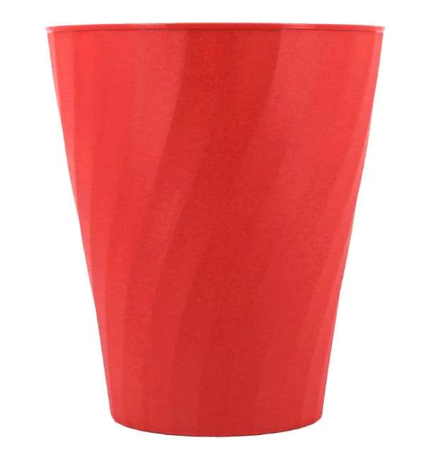 Vaso de Plastico "X-Table" Rojo PP 320ml (8 Uds)