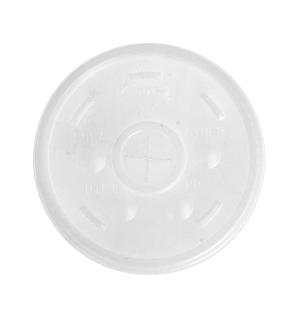 Tapa Cruz para Vaso Termico Foam EPS Ø8,9cm (100 Uds) Tapa Cruz para Vaso Termico Foam EPS Ø8,9cm (100 Uds)
