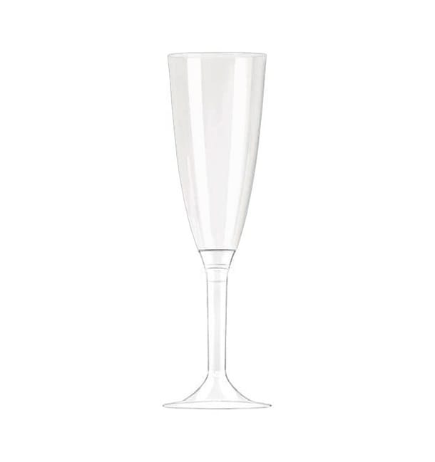 Copa de Plastico Cava Transparente 100ml (10 Uds) Copa de Plastico Cava Transparente 100ml (10 Uds)