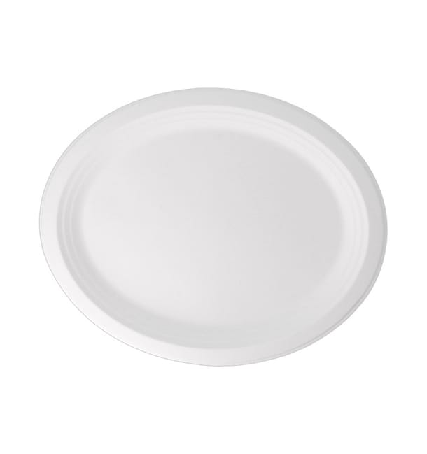 Bandeja Caña de Azucar Blanca 320x255x21mm (50 Uds) Bandeja Caña de Azucar Blanca 320x255x21mm (50 Uds)