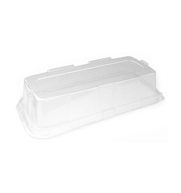 Tapa de Plástico PET para Bandeja de 35x16x8cm (50 Uds)