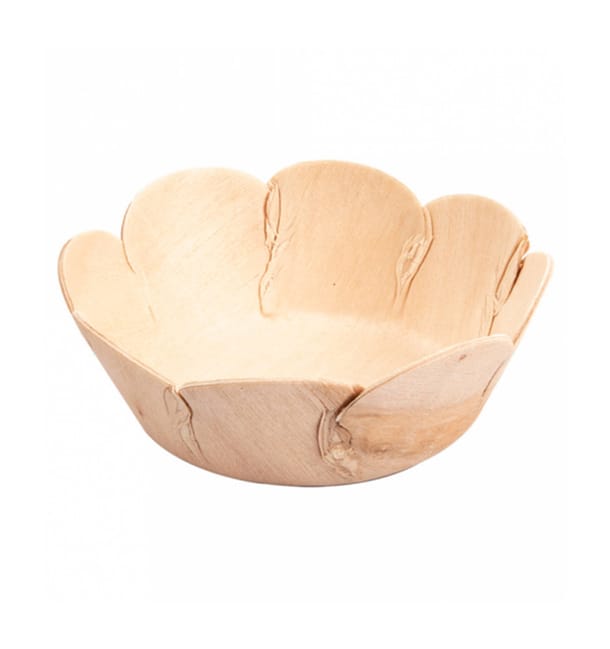 Mini Bol de Madera Ø8,5 cm (50 Uds) Mini Bol de Madera Ø8,5 cm (50 Uds)