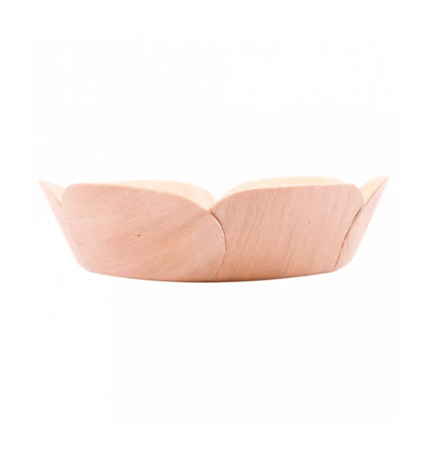 Mini Bol de Madera Ø10,5 cm (200 Uds) Mini Bol de Madera Ø10,5 cm (200 Uds)