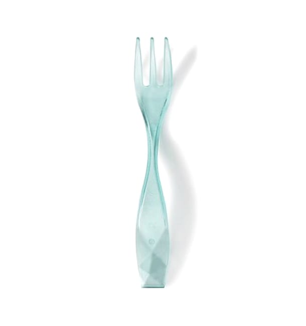 Minitenedor Degustacion "Charme" Water Green 10cm (2400 Uds) Minitenedor Degustacion "Charme" Water Green 10cm (2400 Uds)