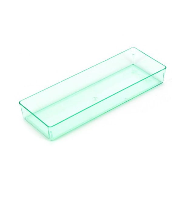 Bandeja Rectangular "Water Green" 13,1x4,6 cm (288 Uds)