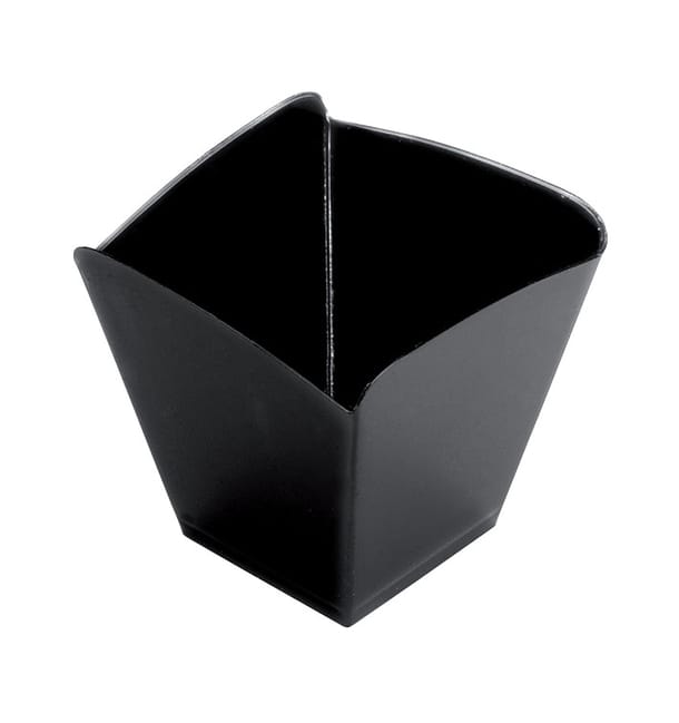 Vaso de Degustacion Onda Negro 100 ml (25 Uds) Vaso de Degustacion Onda Negro 100 ml (25 Uds)