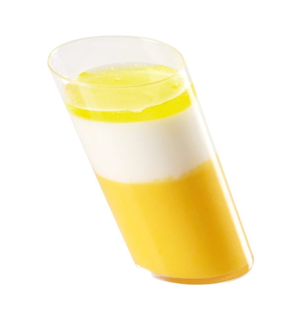 Vaso de Plastico Degustacion "Pisa" Transp. 4,4x7cm 75ml (8 Uds)