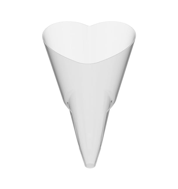 Cono Plastico Degustacion Love Transp. 50 ml (480 Uds) Cono Plastico Degustacion Love Transp. 50 ml (480 Uds)