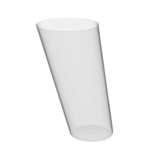 Cono de Plastico Degustacion Clear Transp. 75 ml (120 Uds) Cono de Plastico Degustacion Clear Transp. 75 ml (120 Uds)