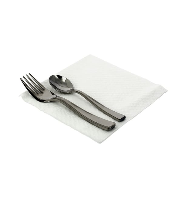 Servilleta de Papel 30x30cm Blanca 1 Capa (4.800 Uds) Servilleta de Papel 30x30cm Blanca 1 Capa (4.800 Uds)