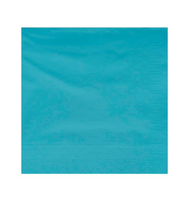 Servilleta Papel Cenefa Celeste 40x40cm (1200 Uds) Servilleta Papel Cenefa Celeste 40x40cm (1200 Uds)