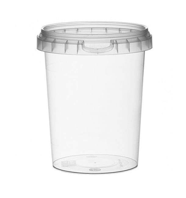 Envase de Plastico con Tapa Inviolable 520 ml Ø9,5 (19 Uds) Envase de Plastico con Tapa Inviolable 520 ml Ø9,5 (19 Uds)