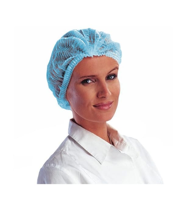 Gorros de Polipropileno Acordeón Azul 2 gomas Ø53cm (1.000 Uds) Gorros de Polipropileno Acordeón Azul 2 gomas Ø53cm (1.000 Uds)
