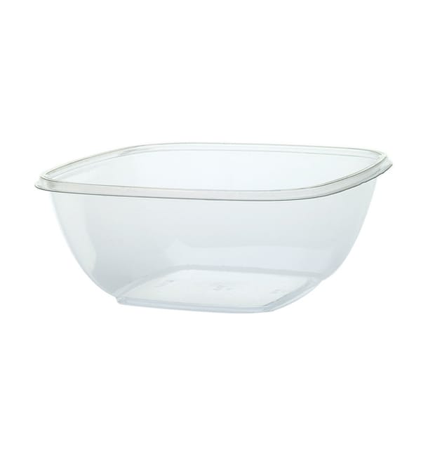 Bol de Plástico PET 1500ml 190x190x80mm (50 Uds) Bol de Plástico PET 1500ml 190x190x80mm (50 Uds)
